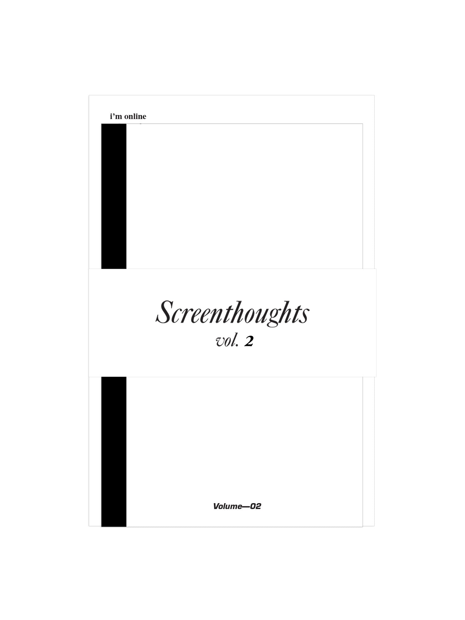 Screenthoughts, Volume 2